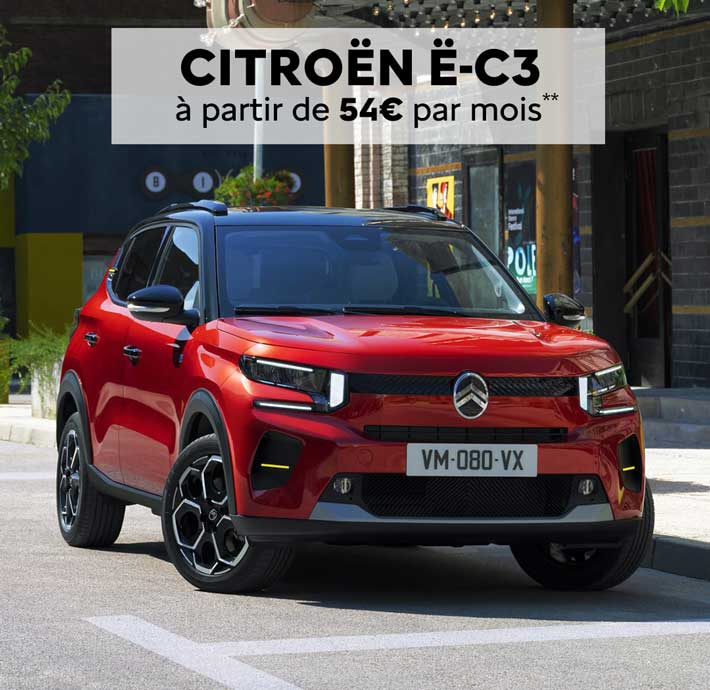 Citroën C3  La citadine personnalisable et connectée