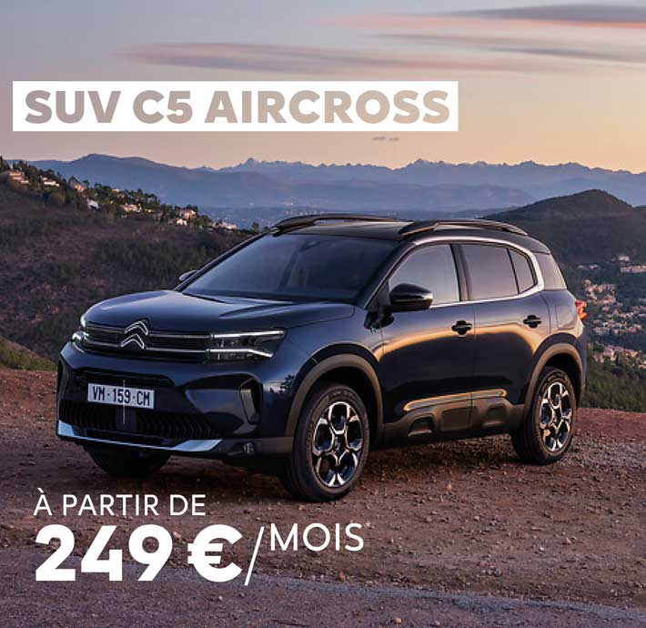 offre neufs c5 aircross 249€ citroen valence