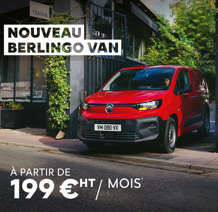 offre utilitaire berlingo van citroen valence