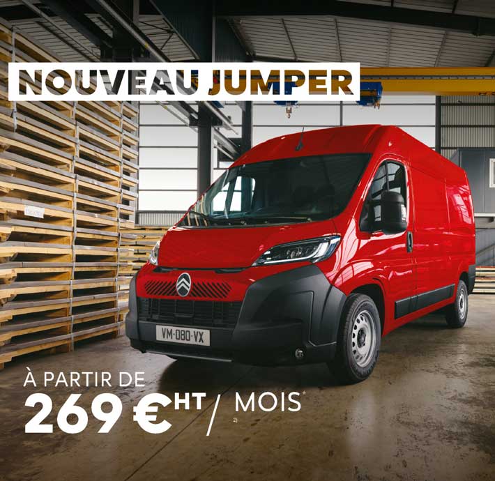 offre utilitaire jumper van citroen valence