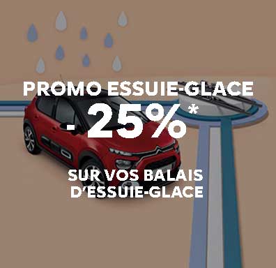 promo essuie glace citroen valence