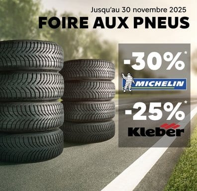 offres pneus michelin kleber novembre 2025 citroen valence